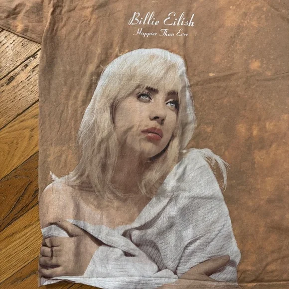 Billie Eilish Graphic distressed shirt - Picture 2 of 7